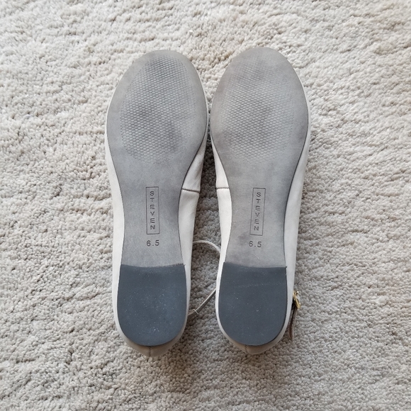 Steven by Steve Madden taupe Kamelia ballet flats with ankle strap - Picture 3 of 8